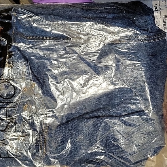 FN Outta The Way Non Stretch Straight Leg Jeans dark wash - Picture 6 of 6